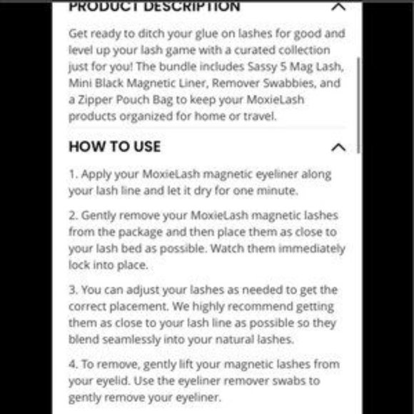 MOXIELASH “MAGNETIC” Lashes & Liner Bundle - Picture 12 of 12